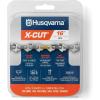 imageHusqvarna XCut S93G 16 Inch Chainsaw Chain 38quot Mini Pitch 050quot Gauge 56 Drive Link Chainsaw Blade Replacement PreStretched and Low Kickback GrayGrey