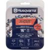imageHusqvarna XCut SP33G 16 Inch Chainsaw Chain 325quot Pitch 050quot Gauge 66 Drive Links PreStretched Chainsaw Blade Replacement with Superior Lubrication and Low KickbackGreySP33G 16