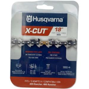 imageHusqvarna S83G 18 Chainsaw chain 38 Pitch 050 Guage 68 Drivelinks