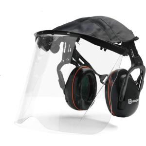 imageHusqvarna 505665348 Plexiglas Face Visor With Headband Hearing Protectors