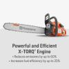 imageHusqvarna 450 Rancher 20 Inch Gas Chainsaw 502cc 32HP 2Cycle XTorq Engine For Tree Pruning Yard Cleanups and Firewood Cutting450 Gas Chainsaw New