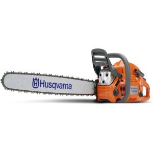 imageHusqvarna 460 Rancher Gas Powered Chainsaw 603cc 36HP 2Cycle XTorq Engine 24 Inch Chainsaw with Automatic Adjustable Oil Pump For Wood Cutting Tree Trimming and Land ClearingChainsaw