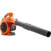 imageHusqvarna 125B Gas Leaf Blower 28cc 11HP 2Cycle Handheld Leaf Blower 470CFM 170MPH 125N Powerful Clearing Performance and Ergonomic Design Orange