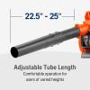 imageHusqvarna 125B Gas Leaf Blower 28cc 11HP 2Cycle Handheld Leaf Blower 470CFM 170MPH 125N Powerful Clearing Performance and Ergonomic Design Orange