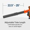 imageHusqvarna 125BVx Gas Leaf Blower 28cc 11HP 2Cycle Handheld Leaf Blower Vacuum Kit with Mulcher and Vac Bag 470CFM 170MPH 125N Powerful Clearing Performance and Ergonomic Design
