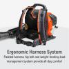 imageHusqvarna 150BT Gas Leaf Blower 51cc 216HP 2Cycle Backpack Leaf Blower 765CFM 270MPH 22N Powerful Clearing Performance and Ergonomic Harness System