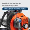 imageHusqvarna 150BT Gas Leaf Blower 51cc 216HP 2Cycle Backpack Leaf Blower 765CFM 270MPH 22N Powerful Clearing Performance and Ergonomic Harness System