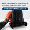 imageHusqvarna 350BT Gas Leaf Blower 502cc 21HP 2Cycle Backpack Leaf Blower with 692CFM 180MPH 21N Powerful Clearing Performance and Ergonomic Harness SystemBlower