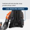 imageHusqvarna 360BT Gas Leaf Blower 656cc 381HP 2Cycle Backpack Leaf Blower with 890CFM 232MPH 30N Powerful Clearing Performance and LoadReducing HarnessLeaf Blower