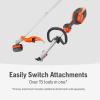 imageHusqvarna 970701204 330iKL LithiumIon Cordless Combi Switch and String Trimmer Attachment Kit