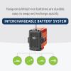 imageHusqvarna BLi30 40V Battery 270Wh Lithium Ion Battery 100 and 300Series Power Tools Including Battery Chainsaws Leaf Blowers and Trimmers OrangeBli22 Battery40V