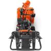 imageHusqvarna ST224 Snow Blower 212cc 59HP 24Inch Snow Thrower Friction Disc Transmission Two Stage with Push Button Electric Start and Power Steering Orange208 cc
