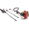 imageHusqvarna 128PS Gas Powered Pole Saw 28cc 2Cycle Engine 8Inch Bar with 25Feet Extension for up to 12Feet Reach Attachment Capable