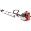 imageHusqvarna 128PS Gas Powered Pole Saw 28cc 2Cycle Engine 8Inch Bar with 25Feet Extension for up to 12Feet Reach Attachment Capable
