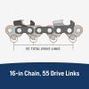 imageHusqvarna 585422155 XCut S93G 18 Inch Chainsaw Chain 38quot Mini Pitch 050quot Gauge