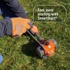 imageHusqvarna 122RJ Brushcutter MultiPurpose Gas Brush Cutter Tool with String Trimmer Head and Grass Blade Includes Adjustable Harness for Additional Support