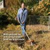 imageHusqvarna 122RJ Brushcutter MultiPurpose Gas Brush Cutter Tool with String Trimmer Head and Grass Blade Includes Adjustable Harness for Additional Support