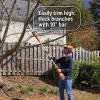 imageHusqvarna 110iL FLXi Cordless Grass Trimmer and Edger Attachment Capable Battery Weed Trimmer with 4 Ah Battery and Charger Included Extension Pole for Longer ReachFLXi Polesaw
