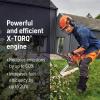 imageHusqvarna 130 Gas Powered Chainsaw 38cc 2HP 2Cycle XTorq Engine 16 Inch Chainsaw with Automatic Oiler For Wood Cutting and Tree Pruning