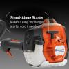 imageHusqvarna 525P4S Gas Powered Pole Saw 254cc 2Cycle Engine 12Inch Bar with 13Feet Reach