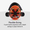imageHusqvarna 592752602 Chainsaw Helmet with Metal Mesh Face Shield Adjustable Ear Muffs for Hearing Protection and Sun Peak HDPE Forestry Helmet Shell OrangeOne Size Pack of 4