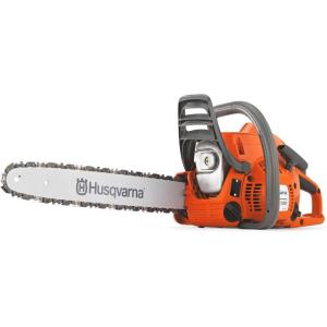 imageHusqvarna 120 Mark III Gas Chainsaw 38cc 2Cycle XTorq Engine 16 Inch Chainsaw with Automatic Oiler For Wood Cutting and Tree Pruning 970739616