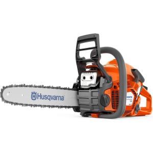 imageHusqvarna 135 Mark II Gas Powered Chainsaw 38cc 21HP 2Cycle XTorq Engine 16 Inch Chainsaw with Automatic Oiler For Wood Cutting and Tree PruningChainsaw