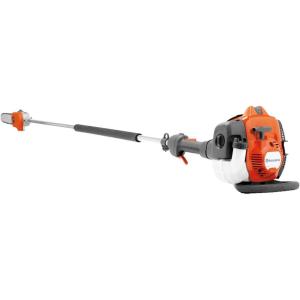 imageHusqvarna 525P4S Gas Powered Pole Saw 254cc 2Cycle Engine 12Inch Bar with 13Feet Reach