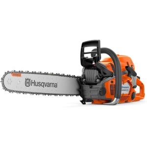 imageHusqvarna 555 Gas Chainsaw 60cc 416HP 2Cycle XTorq Engine 24 Inch Chainsaw with XCut Chain For Felling Limbing and Bucking Small and Midsize Trees