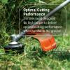 imageHusqvarna 525RX 254cc 2Cycle Straight Shaft Brush Cutter Professional BrushCutter with T35 Tap n Go Trimmer Head
