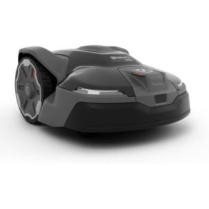 imageHusqvarna 440iQ Automower Robotic Mower 2 Acre Mowing Capacity Wire Free Robot Lawn Mower with Charging Station RS1 EPOS Reference Station and Replacement Blades410iQ