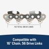 imageHusqvarna HL280 16 Inch Chainsaw Bar with a 38quot minipitch 050quot gauge and 56 drive links