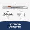 imageHusqvarna XTough 18 inch Chainsaw Bar 325quot Pitch 050quot Gauge and 72 Drive Links