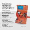 imageHusqvarna Powerbox Chainsaw Carrying Case Compatible with 455 Rancher 460 372XP and 575XP Chainsaw Case for Accessories Filing Equipment and Oil 100000107Case