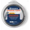 imageHusqvarna Titanium Force 0095Inch 280Foot Spooled String Trimmer Line Professional Grade Copolymer Weed Eater Line with Cutter280 x 0095