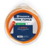 imageHusqvarna Trimforce 0080Inch 208Foot Spooled String Trimmer Line All Around Use Weed Eater Line 05 lb080 x 400