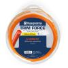 imageHusqvarna Trimforce 0105Inch 115Foot Spooled String Trimmer Line All Around Use Weed Eater Line with Good Durability and Cutting Performance 05 lb105 x 230