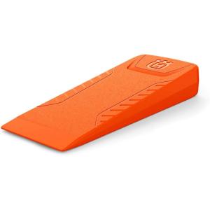 imageHusqvarna 8Inch Chainsaw Felling Wedge Chainsaw Safety Gear for Tree Felling and Bucking Made with HighImpact ABS Plastic Orange