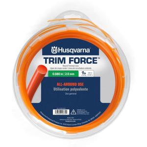 imageHusqvarna Trimforce 0080Inch 208Foot Spooled String Trimmer Line All Around Use Weed Eater Line 05 lb080 x 400