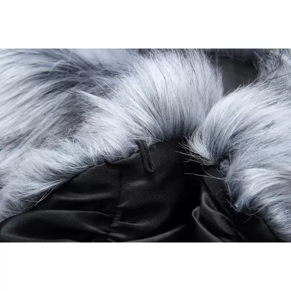 Caracilia Faux Fur Shawl Wrap Stole Shrug Winter Bridal Wedding Cover Up