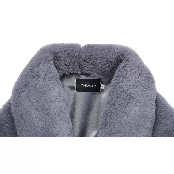 Caracilia Faux Fur Shawl Wrap Stole Shrug Winter Bridal Wedding Cover Up