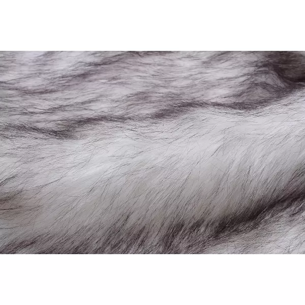 Caracilia Faux Fur Shawl Wrap Stole Shrug Winter Bridal Wedding Cover Up
