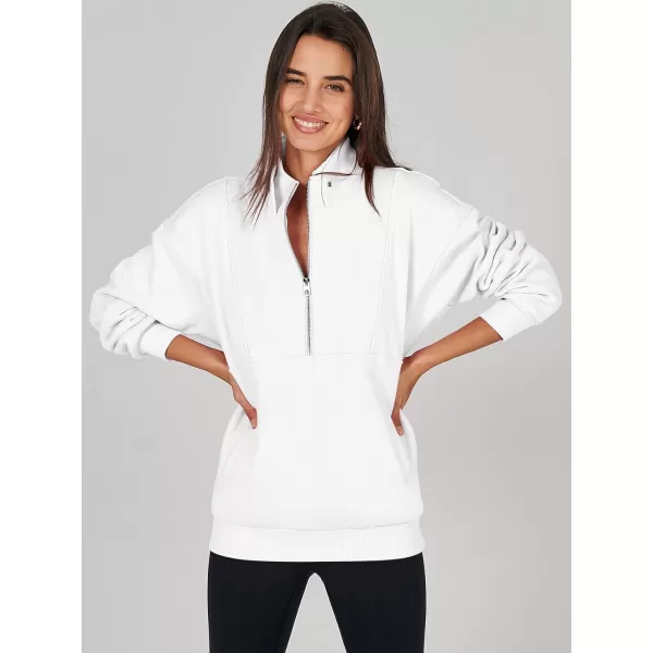 Caracilia Half Zip Sweatshirts Cropped Hoodies Fleece Quarter Zip Up Pullover Top Sweater Fall Outfits 2023 Winter Clothes