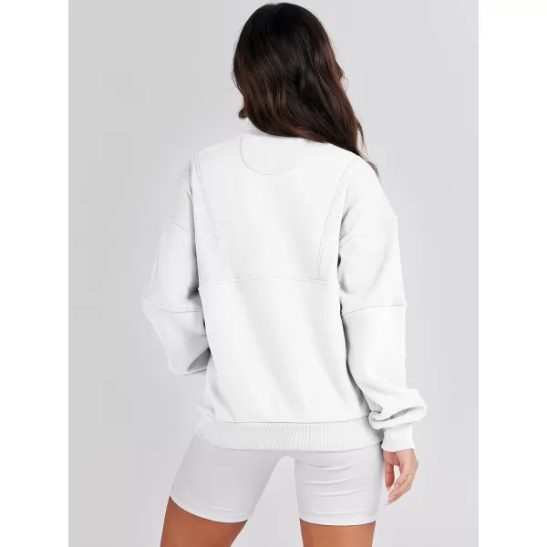 Caracilia Half Zip Sweatshirts Cropped Hoodies Fleece Quarter Zip Up Pullover Top Sweater Fall Outfits 2023 Winter Clothes