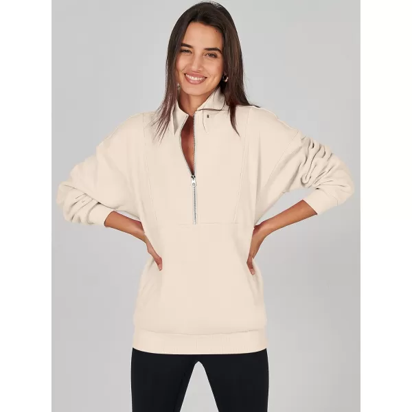 Caracilia Half Zip Sweatshirts Cropped Hoodies Fleece Quarter Zip Up Pullover Top Sweater Fall Outfits 2023 Winter Clothes