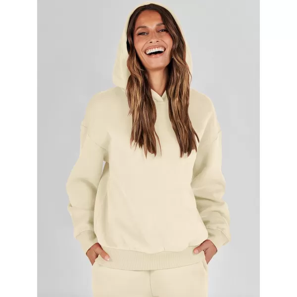 Caracilia Women 2 Piece Outfits Hoodie Sweatshirt Tracksuit Oversized Jogger Sweatpants Lounge Matching Sweatsuit Set