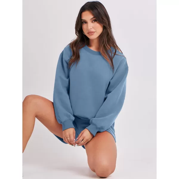 Caracilia Women 2 Piece Outfits Oversized Sweatshirt Shorts Lounge 2023 Fall Fashion Casual Tacksuit Matching Sets