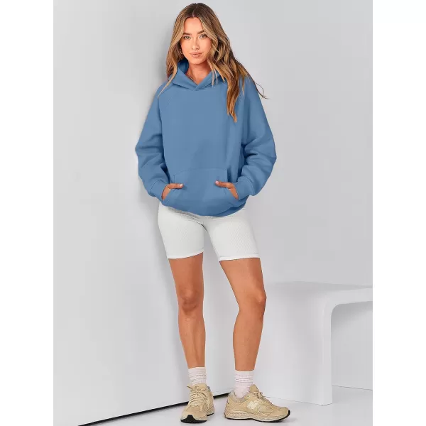 Caracilia Women Hoodies Oversized Sweatshirts Fleece Sweaters Long Sleeve Shirts Cute Loose Y2K Clothes Fall Pullover Top