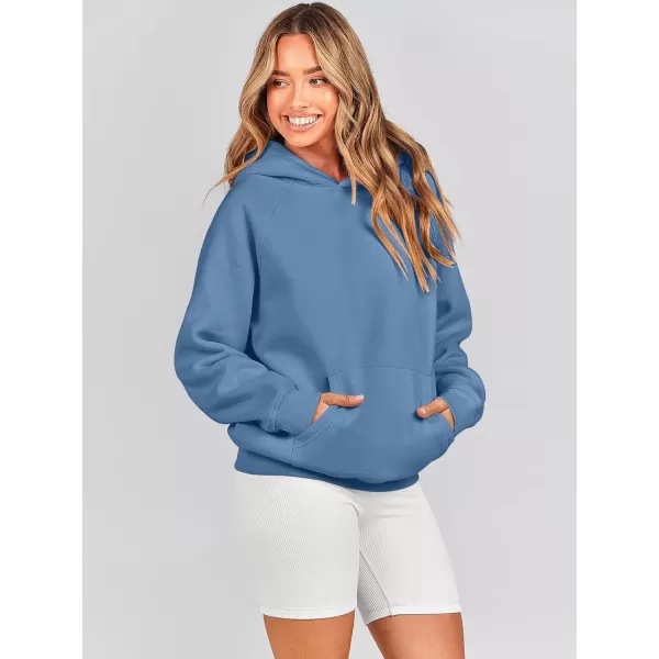 Caracilia Women Hoodies Oversized Sweatshirts Fleece Sweaters Long Sleeve Shirts Cute Loose Y2K Clothes Fall Pullover Top