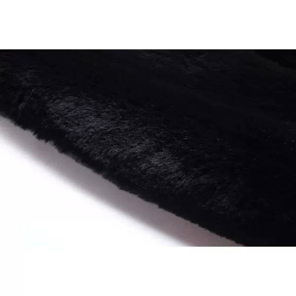 Caracilia Women Luxury Faux Fur Coat Jackets Wrap Cape Shawl for Wedding Party